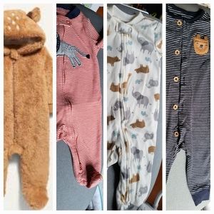 Bundle of baby pajamas